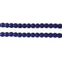 Cobalt blue recycled glass necklace